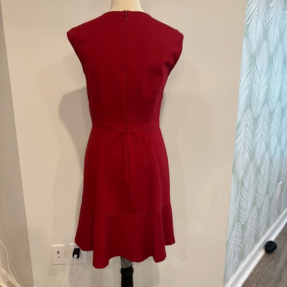 Brooks Brothers Red Fleece Sheath Dress Small Office Careerwear Business Capsule - Picture 4 of 11